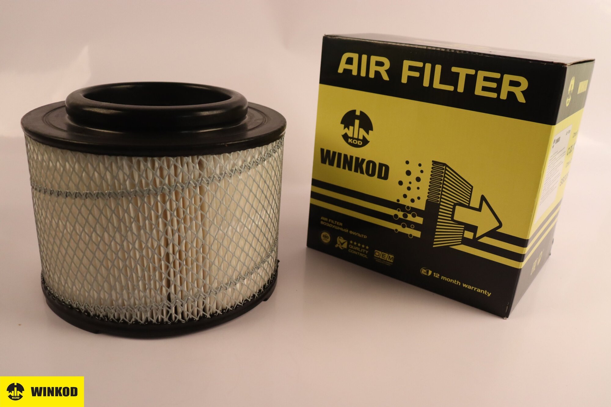 Фильтр воздушный WA2982 аналог MANN FILTER C23107 для Тойота TOYOTA HILUX MAZDA BT-50 FORD RANGER Тойота Хайлюкс Мазда БТ50