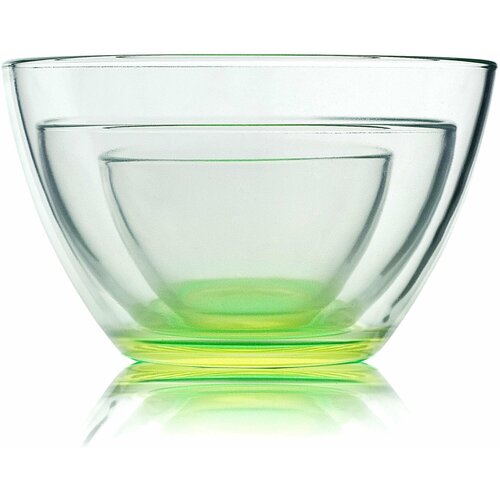 Набор из 3 салатников . Салатники цветные (Желтый )