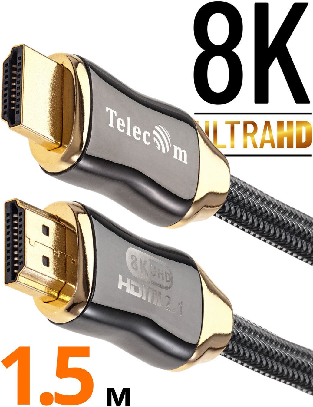 Кабель Telecom HDMI - HDMI (TCG300), 2 м, 1 шт., черный - фото №9
