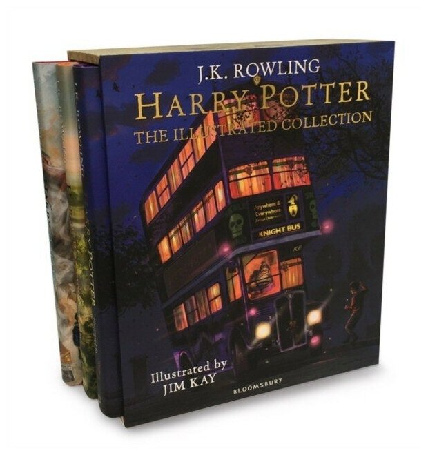 Rowling J.K. "Harry Potter - The Illustr. Collection HB Box (1-3)"