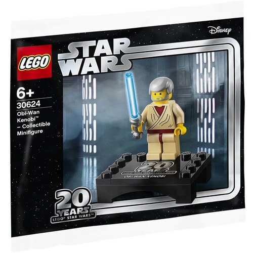 Конструктор LEGO Star Wars 30624 Коллекционный Оби-Ван Кеноби мини фигурка звездные войны оби ван кеноби с мечом 2005 star wars подвижная 4 5 см
