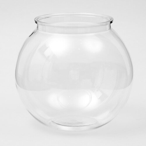 Аквариум круглый пластиковый 3 литра 1383₽