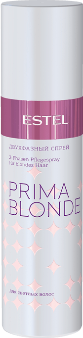 Estel Professional Двухфазный спрей для светлых волос PRIMA BLONDE, 200 мл