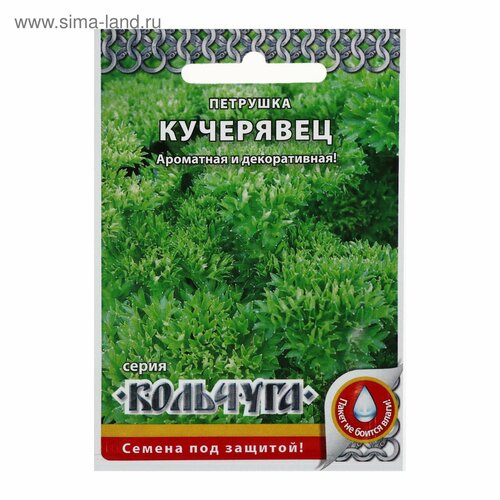 Семена Петрушка листовая Кучерявец, серия Кольчуга NEW, 2 г