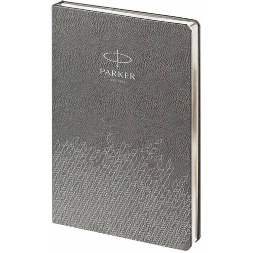 Ежедневник недатированный серый c нанесением Logo Parker P_1111005 2320₽