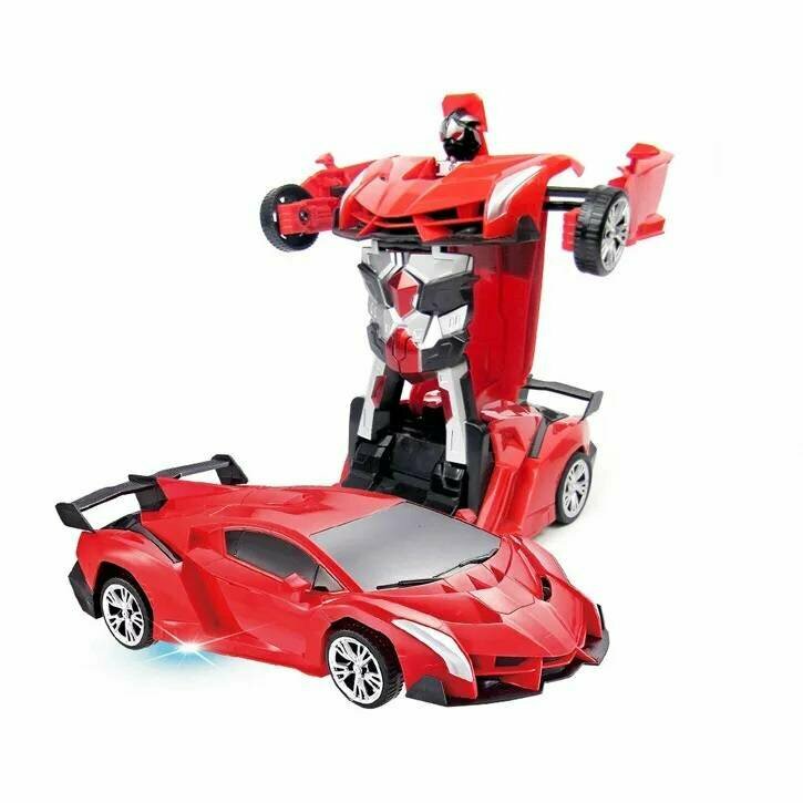 Деформационная игрушка на пульте управления Deformation Robot Car Toy (Красный)