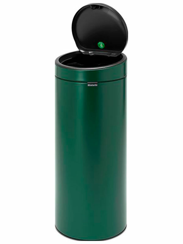 Мусорный бак 30 л Brabantia Touch Bin New зелёная сосна - фото №5