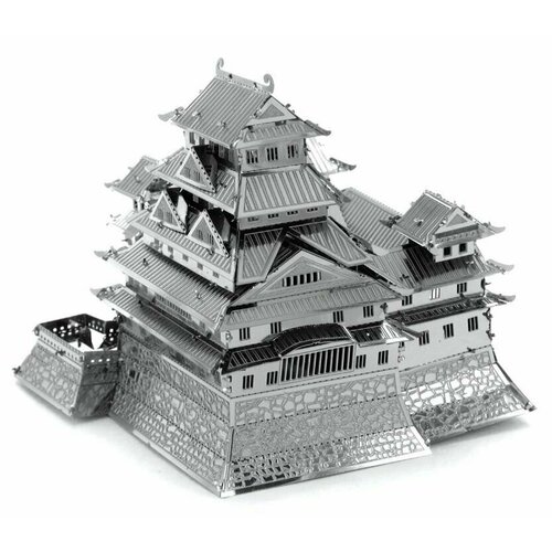 Металлический 3D конструктор Замок Химэдзи (Белой Цапли) модульная картина замок белой цапли в японии160x171