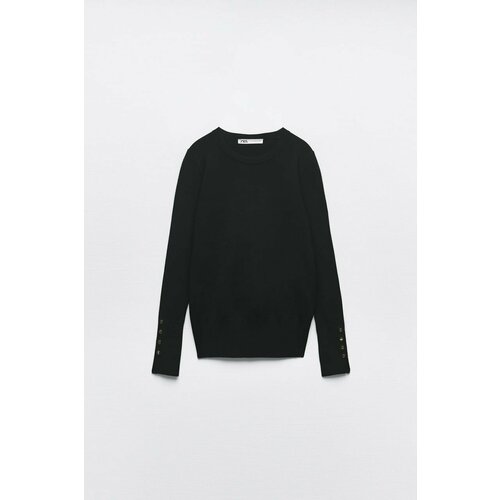 фото Водолазка zara, размер l, черный