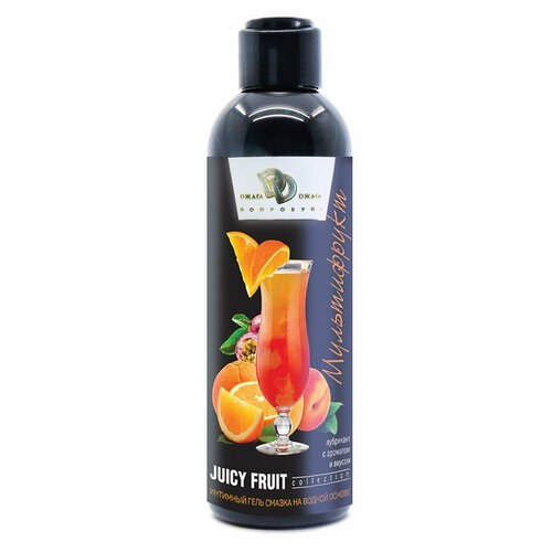 Купить Интимный гель на водной основе JUICY FRUIT с ароматом фруктов - 200 мл., BioMed Nutrition