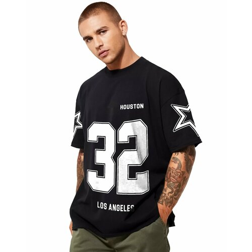 Футболка JUMP CUTS, размер M, черный