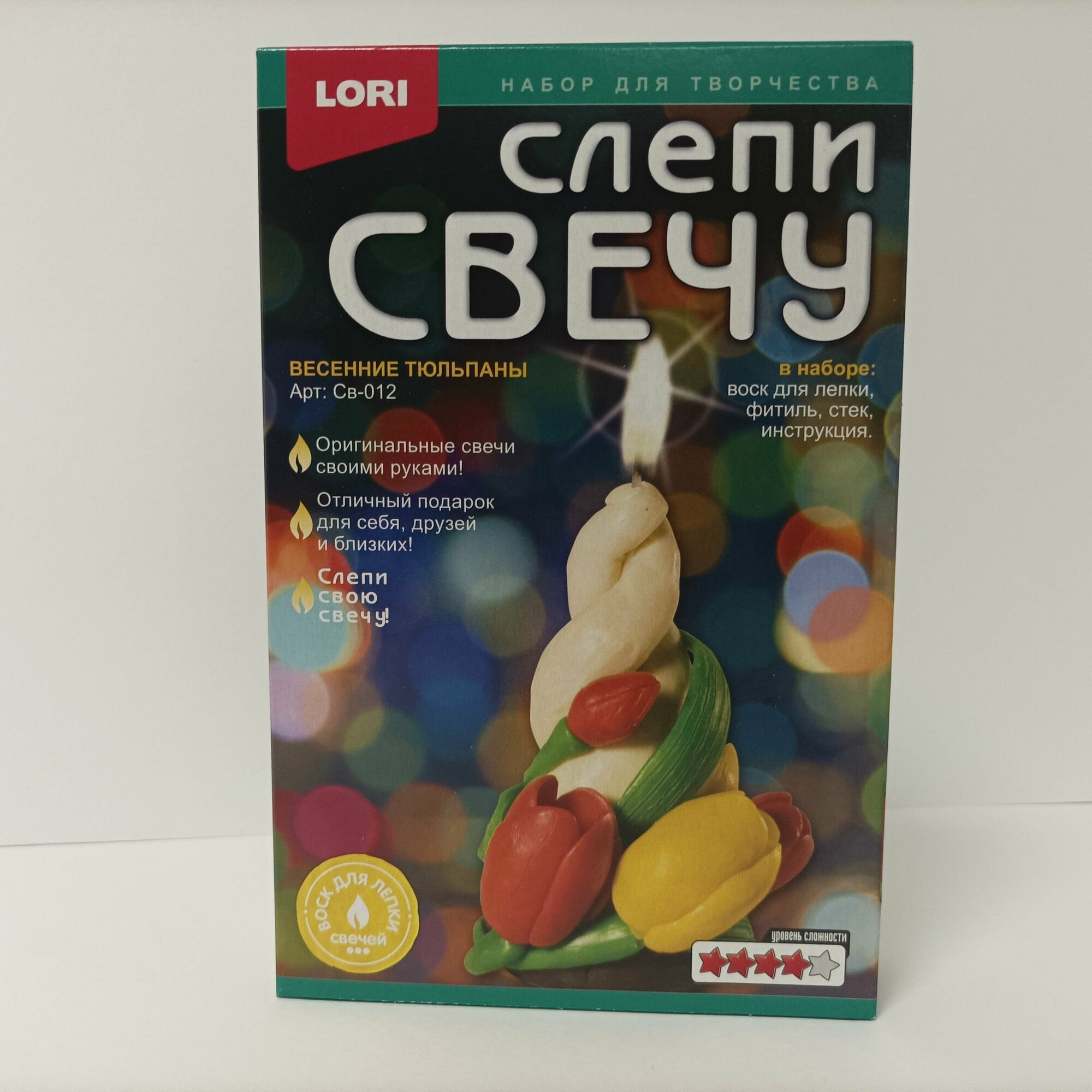 Степи свечу "Весенние тюльпаны" Lori