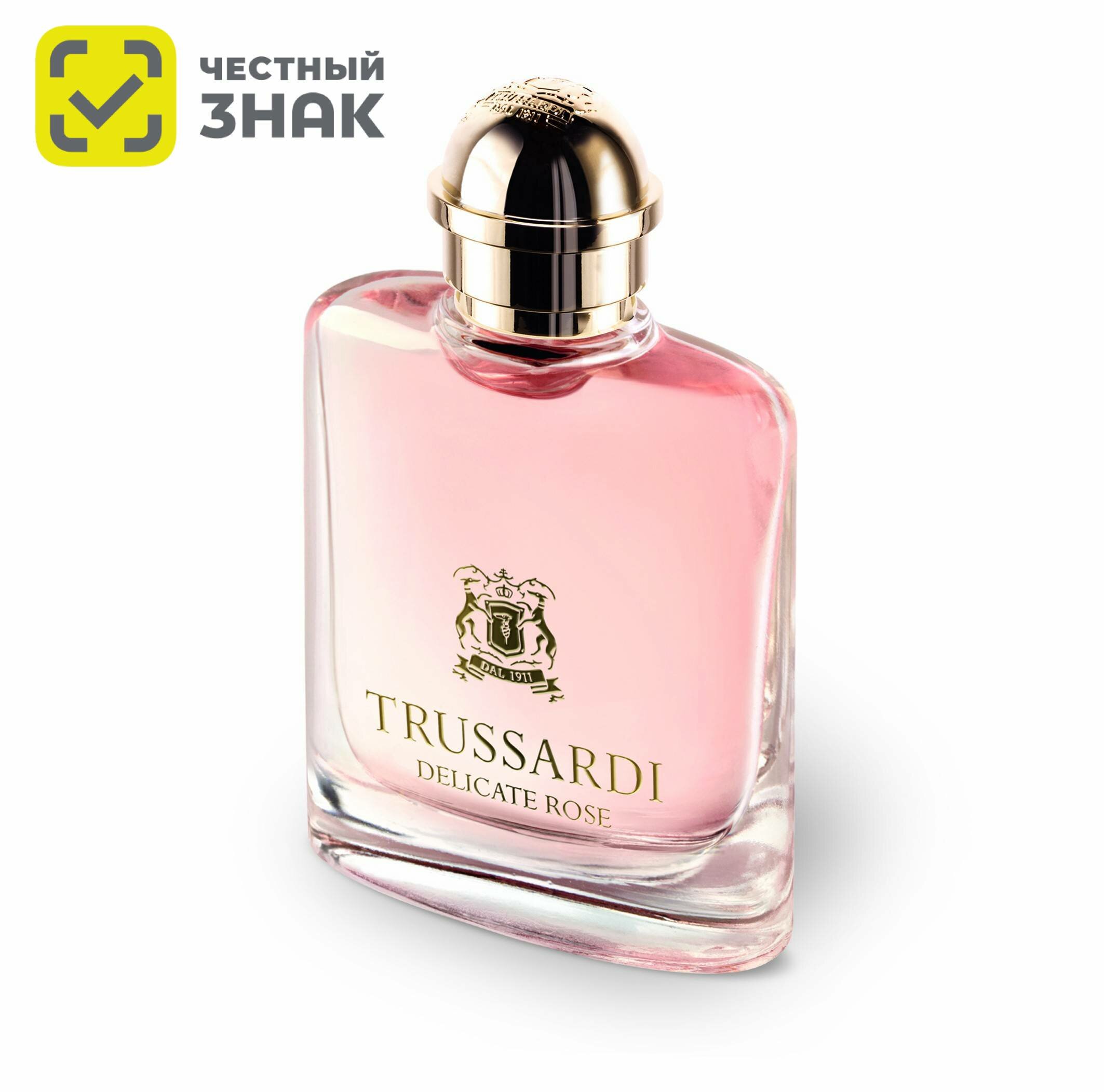 TRUSSARDI туалетная вода Delicate Rose, 50 мл.