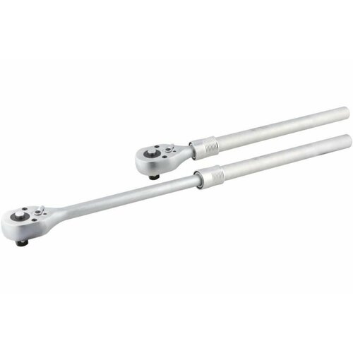 Телескопическая трещотка с квадратом АвтоDело 34 24 зубца L515-800мм 15 градусов 39529 16193 11445₽