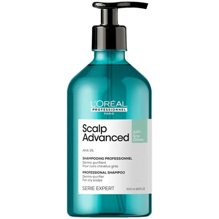 Шампунь для жирной кожи Loreal Professionnel Expert Scalp Advanced 500 мл