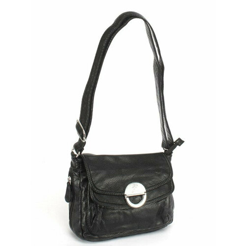 Сумка RUNYI, фактура гладкая, черный 1