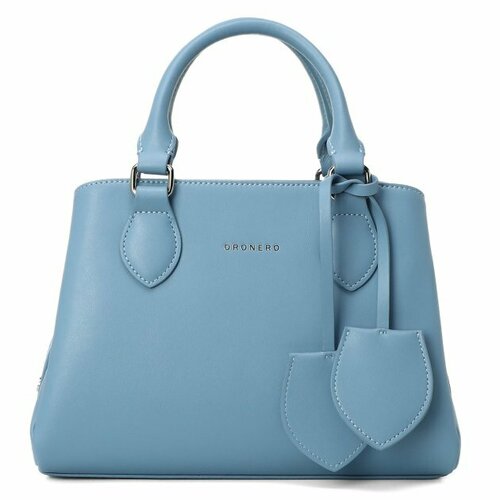 Сумка тоут ORONERO FIRENZE голубой 7398₽