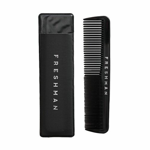 Расческа-гребень компактная для моделирования и стрижки, размер М / Collection Carbon