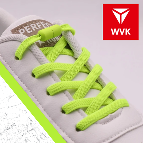 Шнурки, шнурки для кроссовок, салатовые шнурки