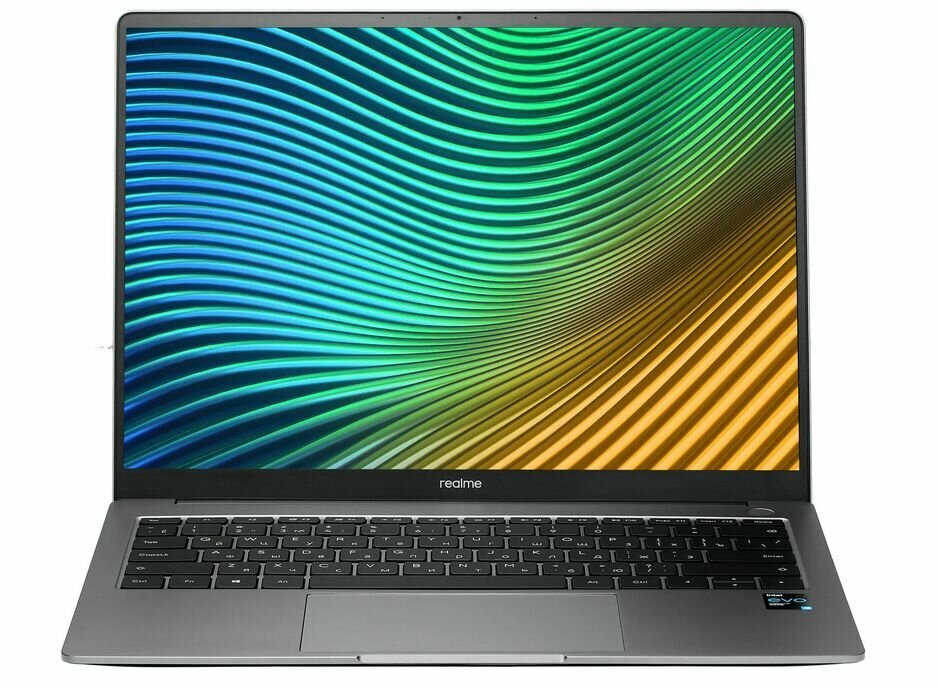 14" Ноутбук realme Book QHD (6660304) серый - 2160x1440, IPS, Intel Core i5-1135G7, ядра: 4 x 2,4 ГГц, 8 ГБ, SSD 512 ГБ, Intel Iris Xe Graphics, Windows 11 Home