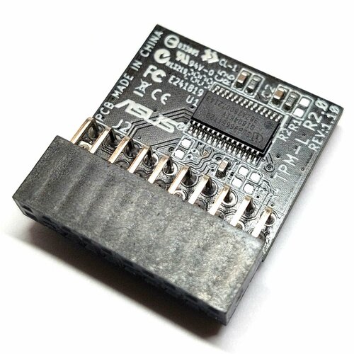 Модуль безопасности TPM 2.0 ASUS TPM-L R2.0 (разъем 20-1 рin)
