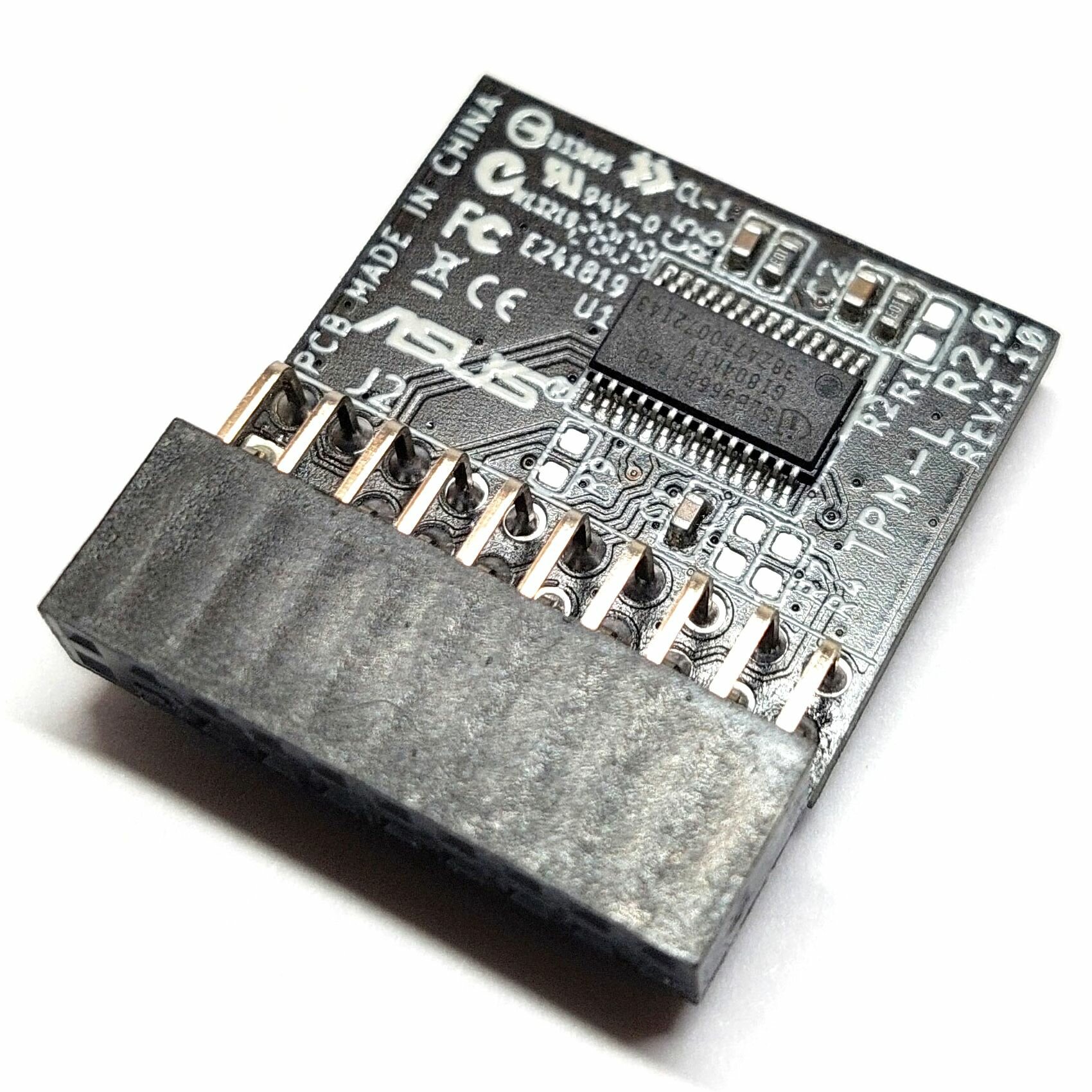 Модуль безопасности TPM 2.0 ASUS TPM-L R2.0 (разъем 20-1 рin)
