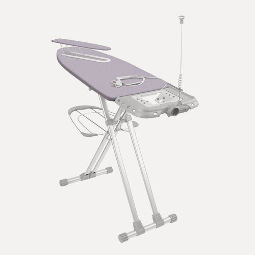 Изображение товара Гладильная доска "Nika Валенсия", металл, с розеткой, 123 см х 46 см