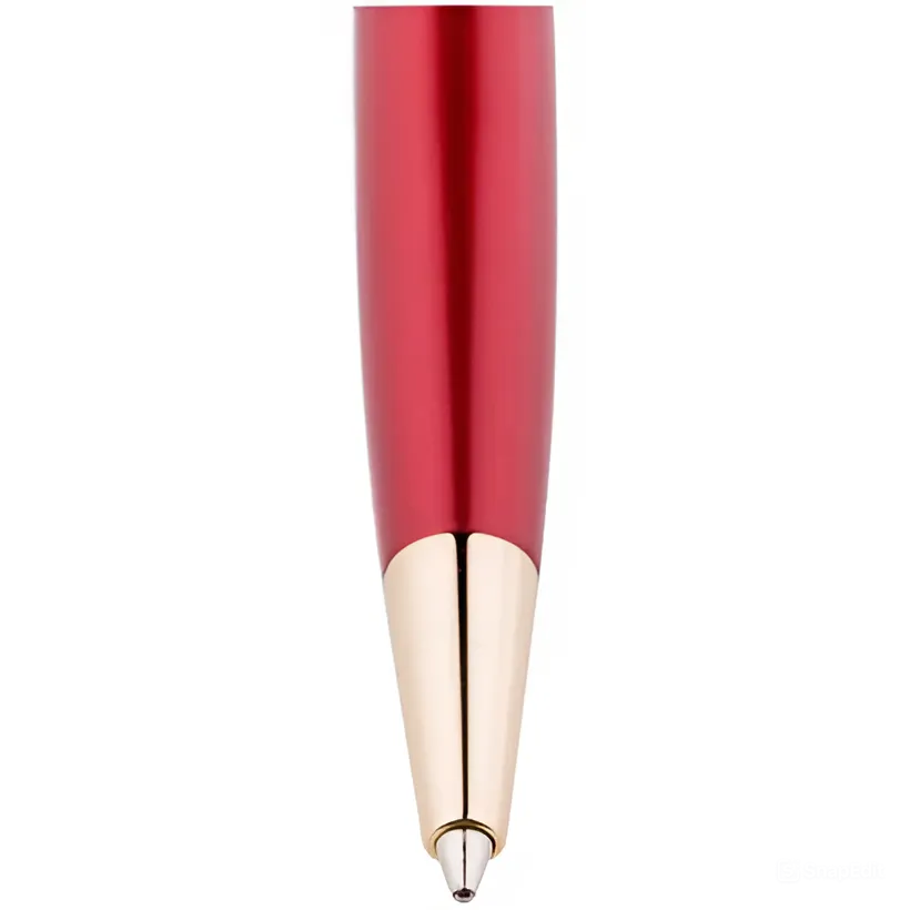 Ручка шариковая Parker Sonnet Core K439 Slim (1931477) LaqRed GT M черные чернила подар.кор. - фото №6