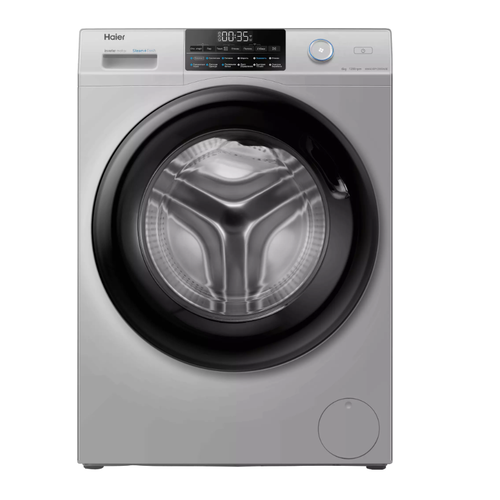 Стиральная машина Haier HW60-BP12959ASE с паром, 6 кг, 1200 об/мин, серебро — купить, цена, характеристики