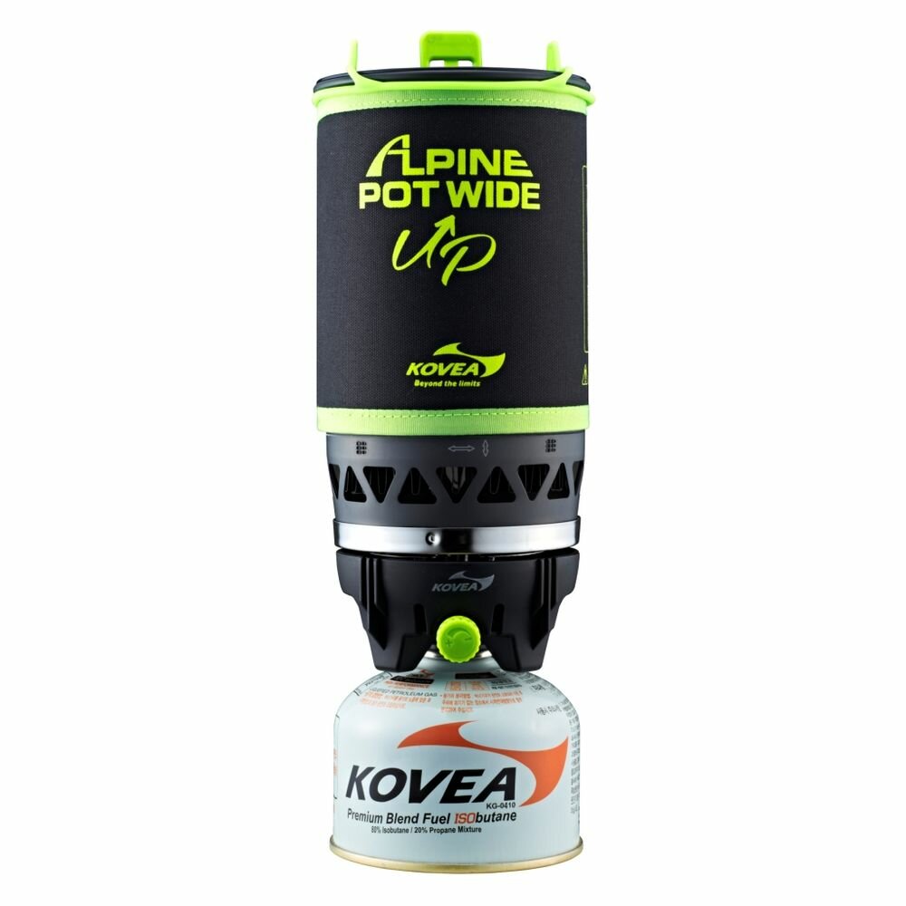Туристическая горелка Kovea Alpine Pot KB-0703WU  с кастрюлей  1 5 л