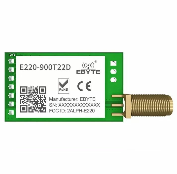E220-900T22D модуль LoRa на базе LLCC68 (968-915МГц)