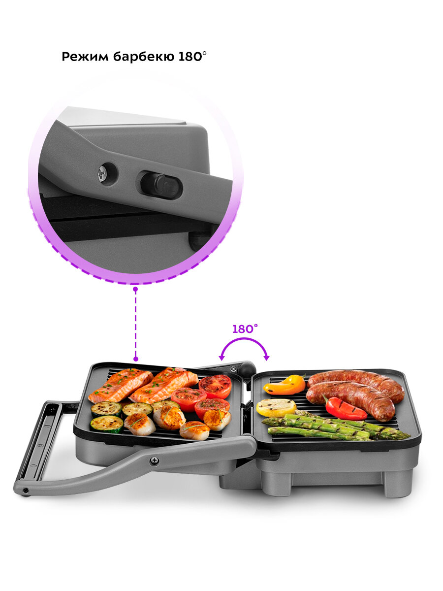 Электрогриль Kitfort КТ-3621 — фото 1