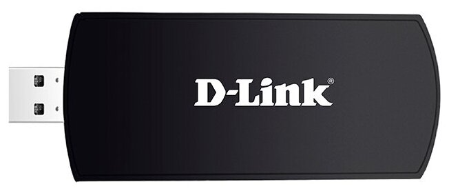 Адаптер D-Link DWA-192/RU/B1A Wireless AC1750 Dual-band USB Adapter 802.11a/b/g/n / 802.11ac 2.4 GHz / 5 GHz