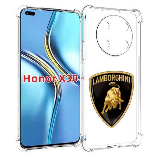 Чехол MyPads lamborghini-ламборгини-2 для Honor X30 / Magic4 Lite 5G задняя-панель-накладка-бампер чехол mypads lamborghini ламборгини 2 для oppo a96 5g reno7 lite reno 7z f12 pro 5g задняя панель накладка бампер