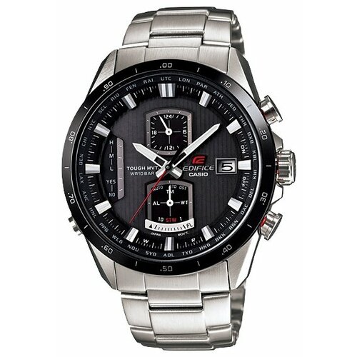 Наручные часы CASIO Edifice, серебряный, черный