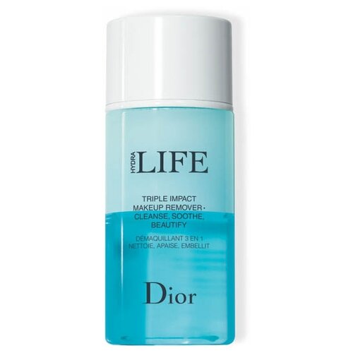 Dior cредство для снятия макияжа 3в1 Hydra Life Triple Impact Makeup Remover Cleanse Soothe Beautify, 125 мл, 130 г