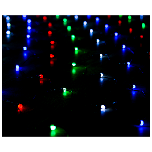 фото Гирлянда светодиодная luxor сетка (bc-681) 3,20x1,3 м мультицветная
