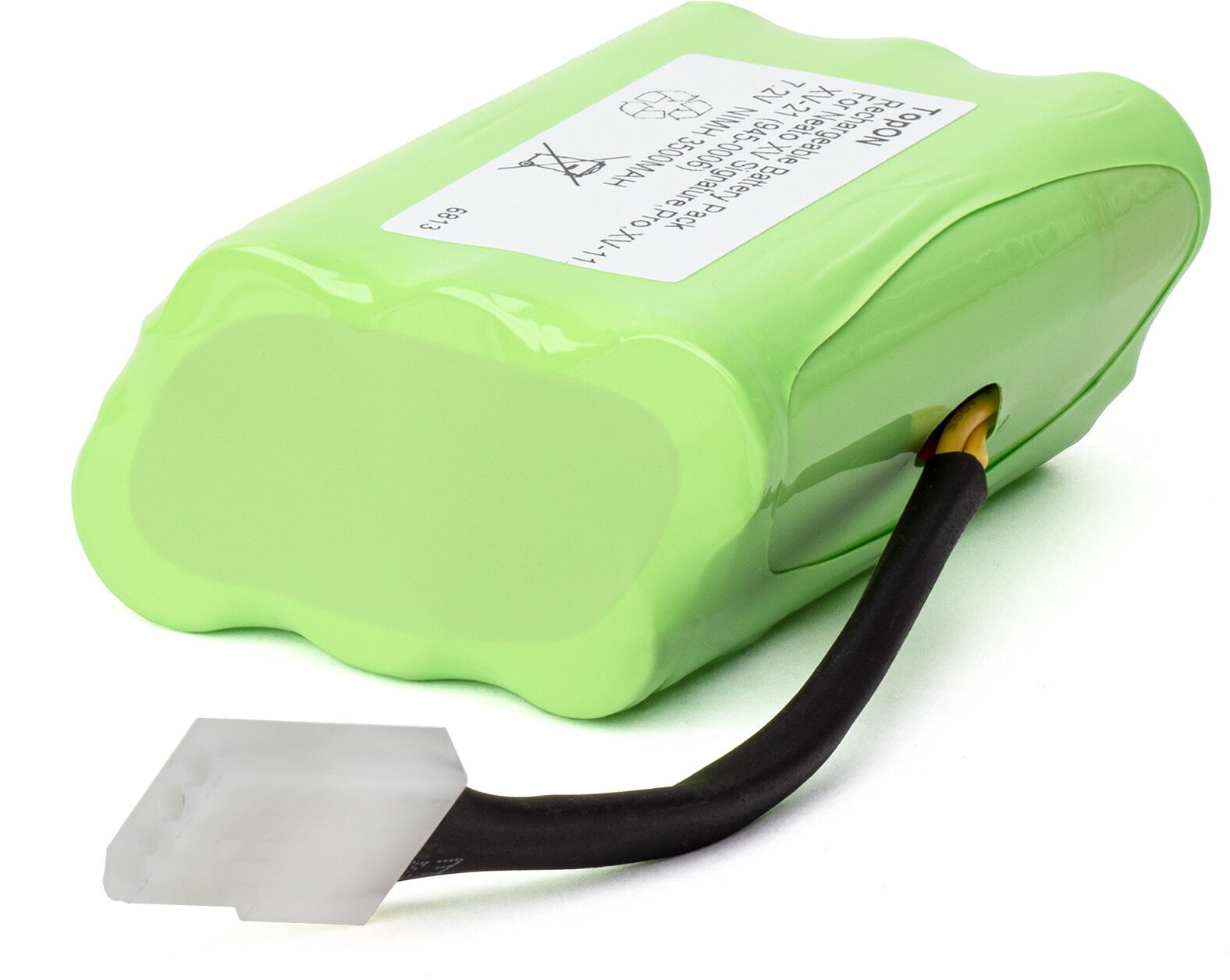 Аккумулятор для робота-пылесоса Neato XV Signature, Pro, XV-11, XV-21. 7.2V 3500mAh Ni-MH. PN: 945-0006. TopON - фото №2