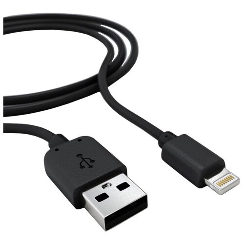 Кабель USB 2.0 - Lightning, М/М, 2 м, Red Line, чер, УТ000009514 горящие скидки red line s7 usb – apple lightning silver