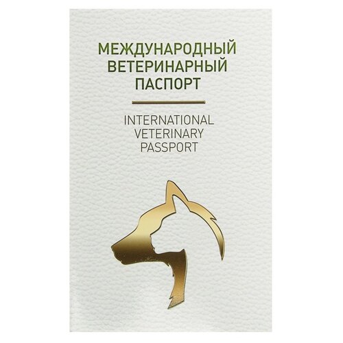 Ветеринарный паспорт Сима-ленд Международный 10 см 15 см белый