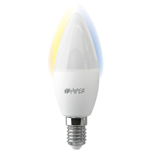 фото Лампа светодиодная hiper iot c1 white, e14, 6вт