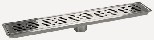 Изображение товара Трап для душа из нержавеющей стали санакс 600х100 мм с сухим затвором, сатиновый