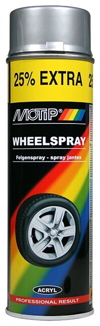 Аэрозольная автоэмаль MOTIP Wheelspray