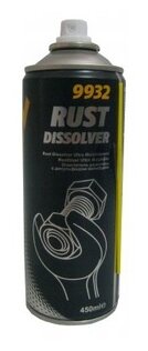 9932 MANNOL RUST DISSOLVER 450 мл. Очиститель ржавчины