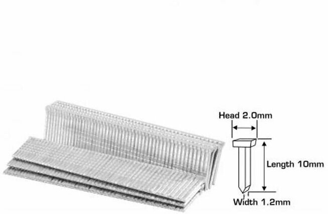фото Степлерные гвозди TOTAL THT39103 10мм 1000шт