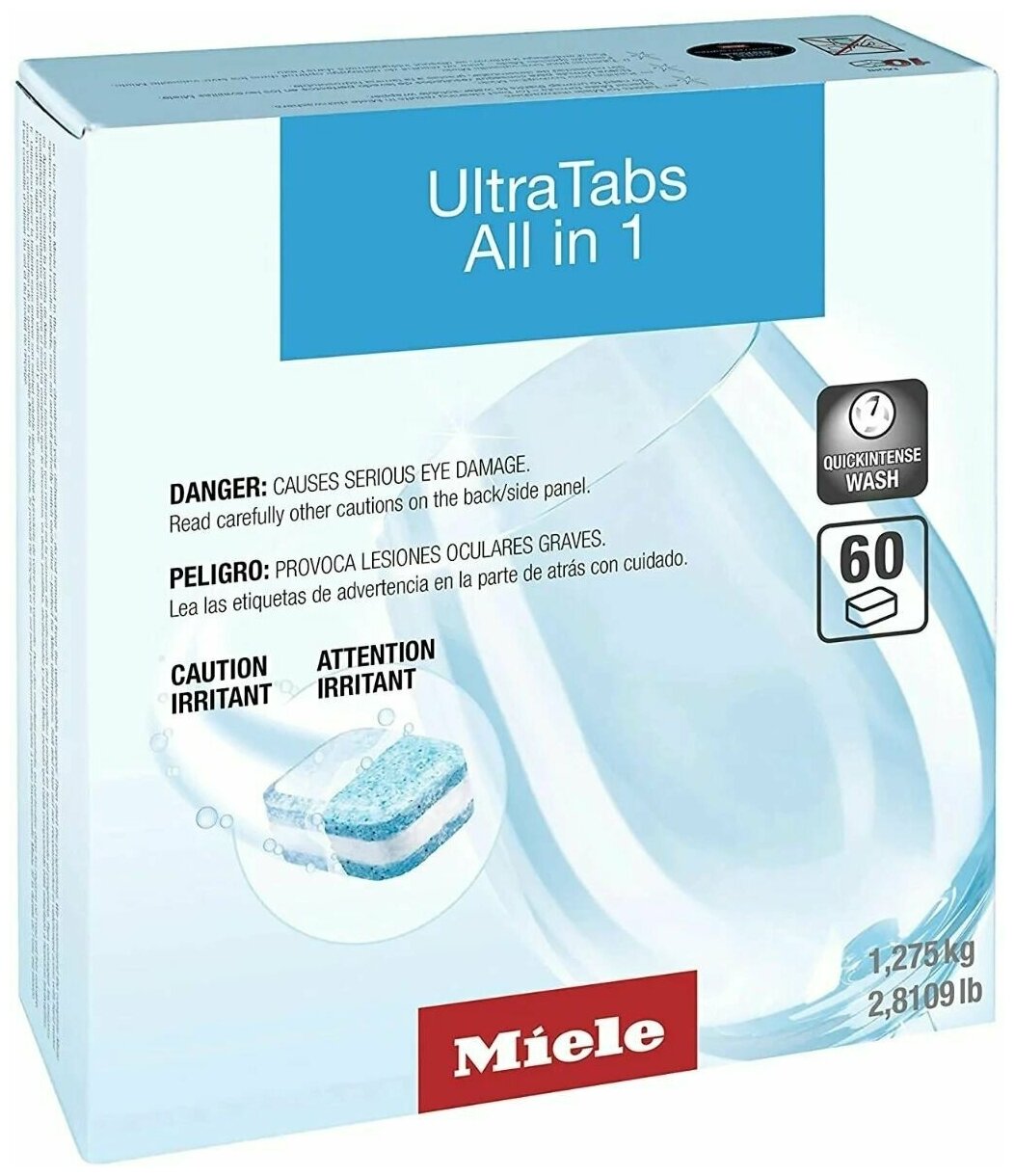 Miele таблетки для посудомоечной машины Ultra Tabs Multi 3х20  арт 21995498EU3