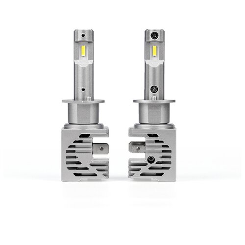 фото Светодиодные лампы vizant m4 цоколь h1 с чипом cree tech 4500lm 5000k (2 шт.)