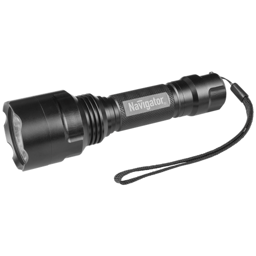 Фонарь светодиодный NPT-P03-18650 1 LED CREE 10Вт аккумуляторный металл (71583) | код 19145 | Navigator Group (2шт. в упак.)