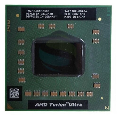 Б/у процессор AMD Turion x2 ZM-86 , TMZM86DAM23GG б у процессор amd turion 64 x2 rm 72 tmrm72dam22gg