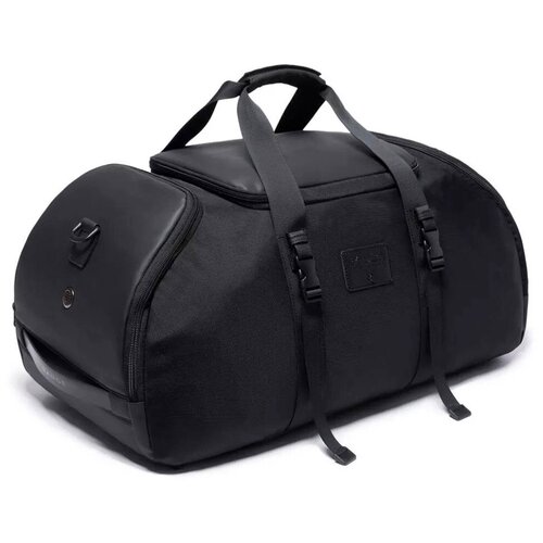 Сумка дорожная сумка-рюкзак Bange, 37 л, 28х24х54 см, ручная кладь, отделение для обуви, отделение для ноутбука, водонепроницаемая, быстросохнущая, черный